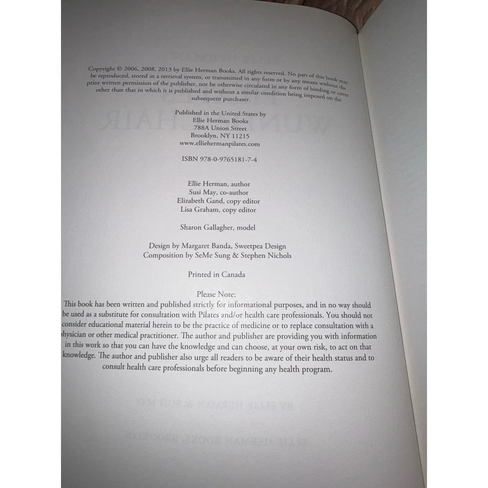Ellie Herman's Pilates Wunda Chair : A Manual for Pilates Instructors & Students